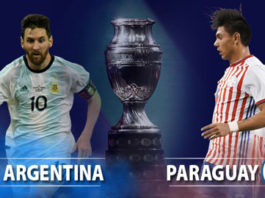 ket qua argentina vs paraguay